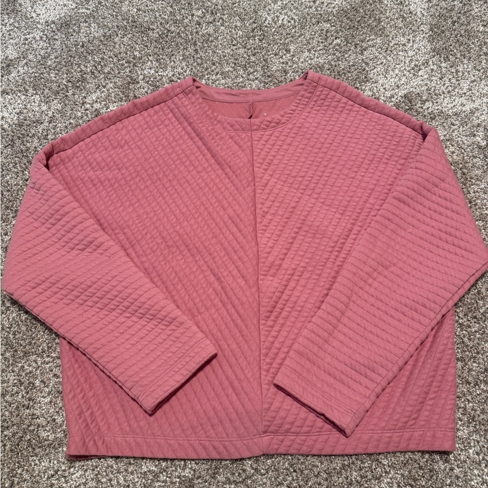 a new day Quilted Pink Top